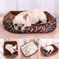 Dog's Soft Sleeping Bed Rectangle Dog Bed Kennel Cat Puppy Sofa Bed Pet House Winter Warm Beds Cushion for Small Dogs Large Breed Pet Bed for Cat