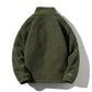 Winter Men's Padded Jacket Stand-up Collar Short Youth Lamb Wool Cotton Jacket Korean Version of The Trend Ins Style Cotton Jacket