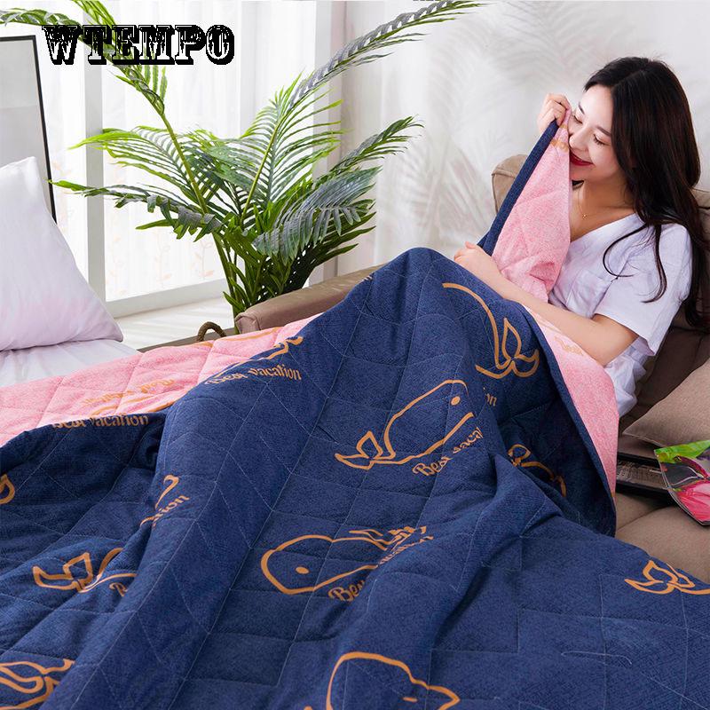 WTEMPO Brand Home Supplies Thin Quilt Blanket Comfortable Summer Cool Is Air-conditioned By Fashion