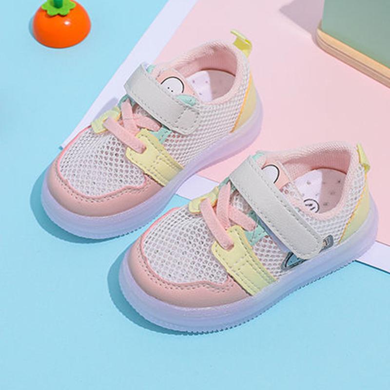 Mesh Kids Sneakers Lightweight Children Shoes Casual Breathable Boys Shoes Non-slip Girls Sneakers