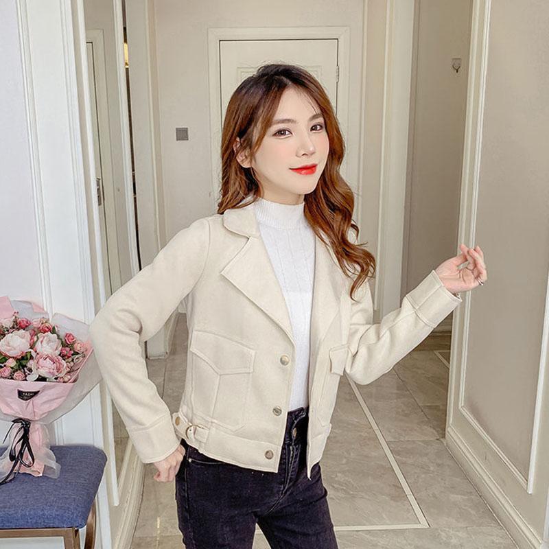 Autumn Casual Jacket Jacket Korean Fashion All-match Self-cultivation Age Reduction Short Coat Jacket Women