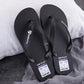 Flip-flops Men's Tide Brand Anti-slip Pinch Slippers Men and Women Couples Wear-resistant Deodorant