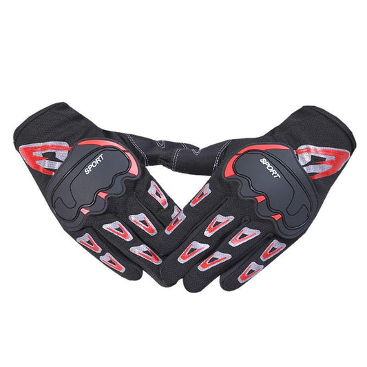 Men's Fitness Full Finger Gloves Outdoor Sports Tactics Boxing Fighting Knight Riding Non-slip Wear-resistant Gloves