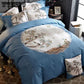 Duvet Cover Pillowcases Bedspreads 4pcs Sets Bedding Set Fashion House Luxury Bed Cover Sheet