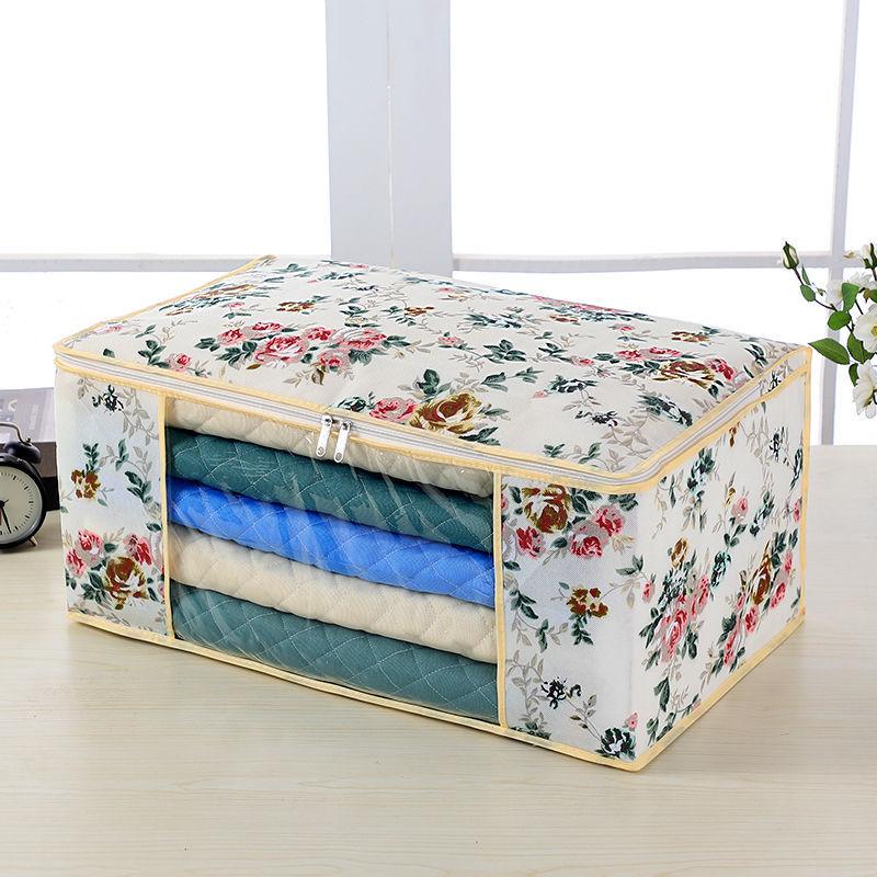 Non-woven Household Dust-proof Storage Bag Quilt Clothes Packing Bag Moving Clothes Sorting Bag