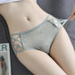 Sexy Charming Temptation Lace Panties Female Cotton File Breathable and Comfortable Mid-waist Ladies Briefs Transparent Underwear Girls Shorts