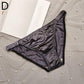 Elastic Ice Silk Female Underwear Low Waist Solid Color Seamless Sexy Panties Briefs Breathable