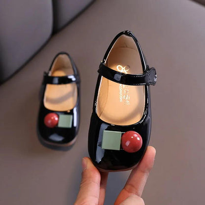 Girls Leather Shoes Princess Shoes Children Shoes Dancing Shoes Princess Sweet Sandals Spring Autumn Summer Leather Shoes