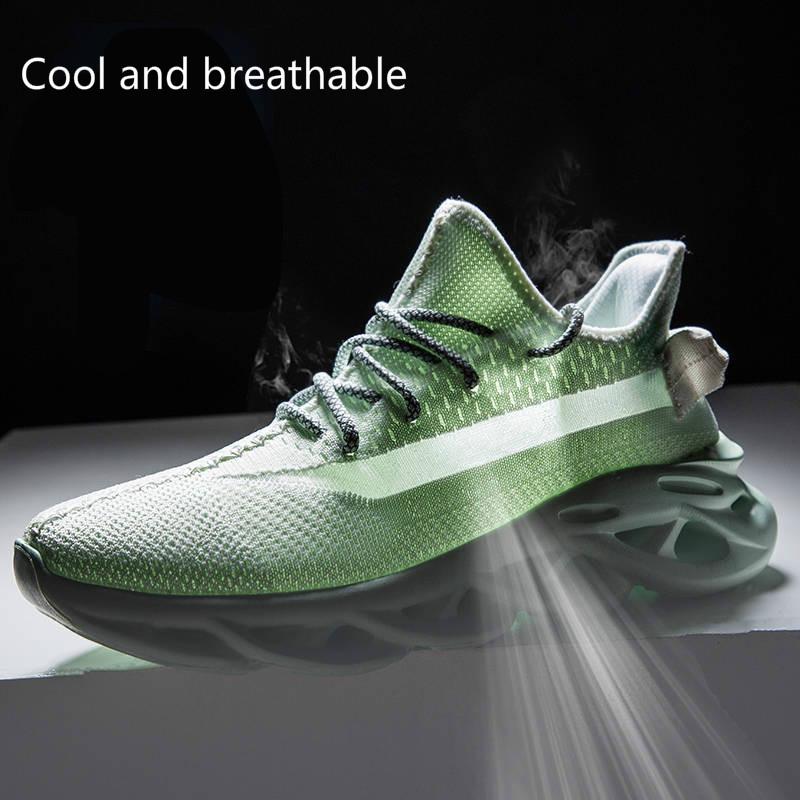 Blade shoes large size men's shoes 44 breathable running shoes mesh training shoes casual shoes