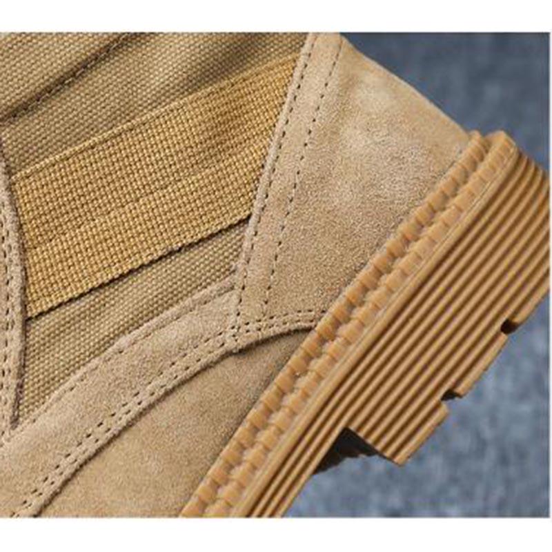 Men's Boots Autumn Winter High-top Fashion Men's Leather Boots Men's Martin Boots Tooling Booties