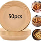 50Pcs Air Fryer Disposable Paper Liner, Baking Paper for Air Fryer Oil-proof, Water-proof, Food Grade Parchment for Baking Roasting Microwave