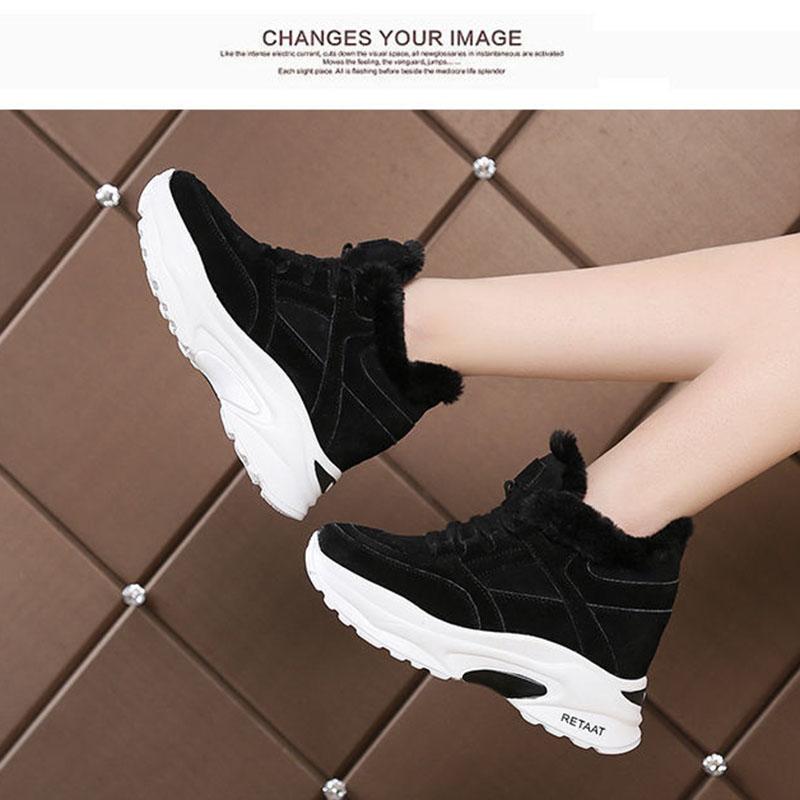 Women Boots Winter Ankle Boots for Women Winter Shoes Female Snow Boots Botas Mujer Warm Plush Shoes Woman