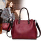 Kangaroo Soft Leather Handbags Winter Mother Handbag Large Capacity Multi-layer Fashion Shoulder Bag