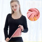 Women's Thermal Underwear Thickened Plus Velvet One-piece Top Bottoming Autumn Clothes Cotton Sweater Tight