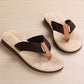 Men's Slippers Wood Pattern Soft Bottom Casual Summer Men's Slippers