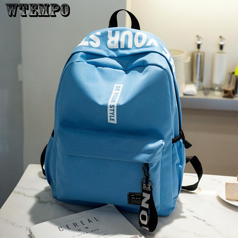 High Quality Nylon Travel Backpack Women Back Pack School Bags For Teenage Girl Rucksack