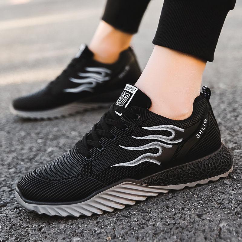 Sports shoes men's casual running shoes lightweight breathable shoes wear-resistant men