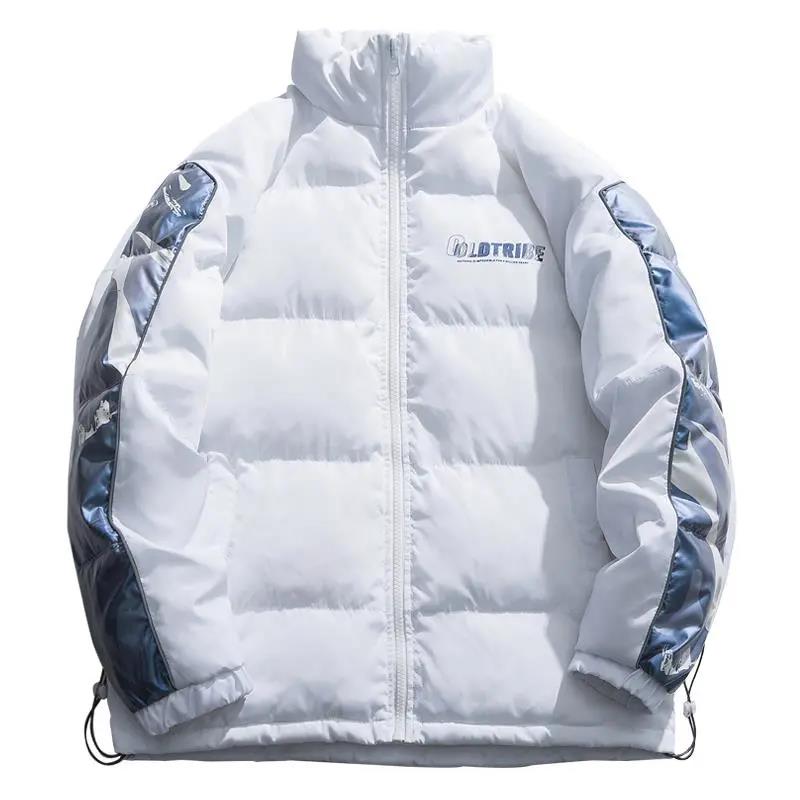Winter American Cotton Coat Men's Couple Stand-up Collar Bread Suit All-match Cotton Casual Jacket