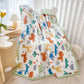 Children's Summer Quilt Kindergarten Baby Summer Cool Air Conditioner Thin Quilt Cartoon Infant Lunch Break Quilt Machine Washable