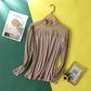 Lace Bottoming Shirt Women's Shirt Long-sleeved Fashion Chic Top Design Sense Mesh Stitching Inner Wear Blusas Cortas Sexy