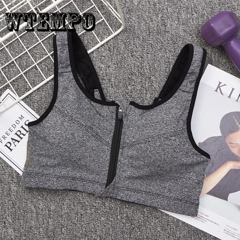 Women Shockproof Seamless Sports Bra Padded Push Up Tank Tops Athletic Gym Running Yoga Vest