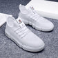 Breathable men's shoes trend wild canvas shoes casual tide shoes single shoes spring sports white