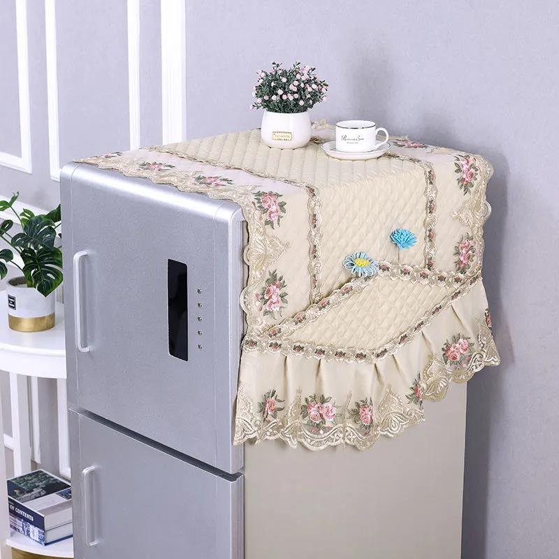 Refrigerator Dust Cover Dust Cloth Cover Cloth Protective Cover Washing Machine Household Appliances Universal Cover Towel