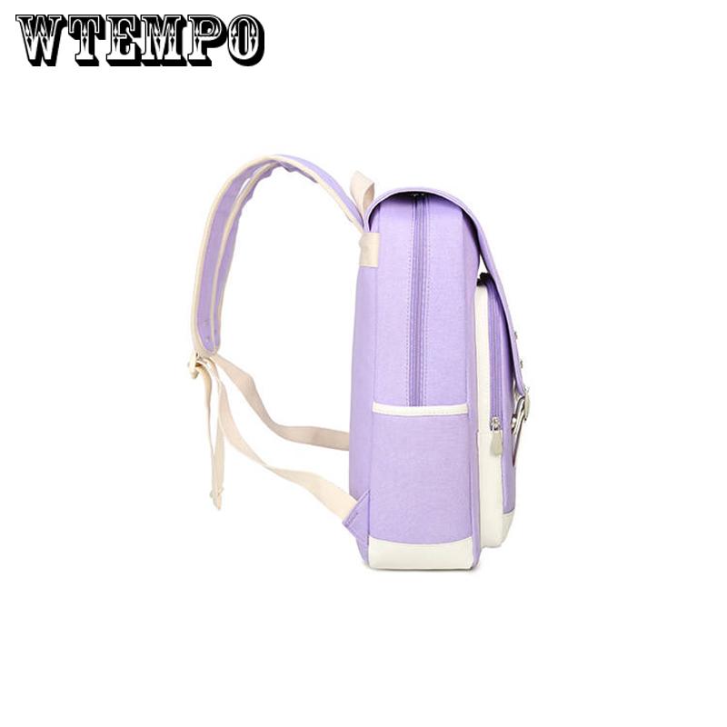 Fashion girl Backpack kids Backpacks Girls School Bags Canvas Travel Backpack