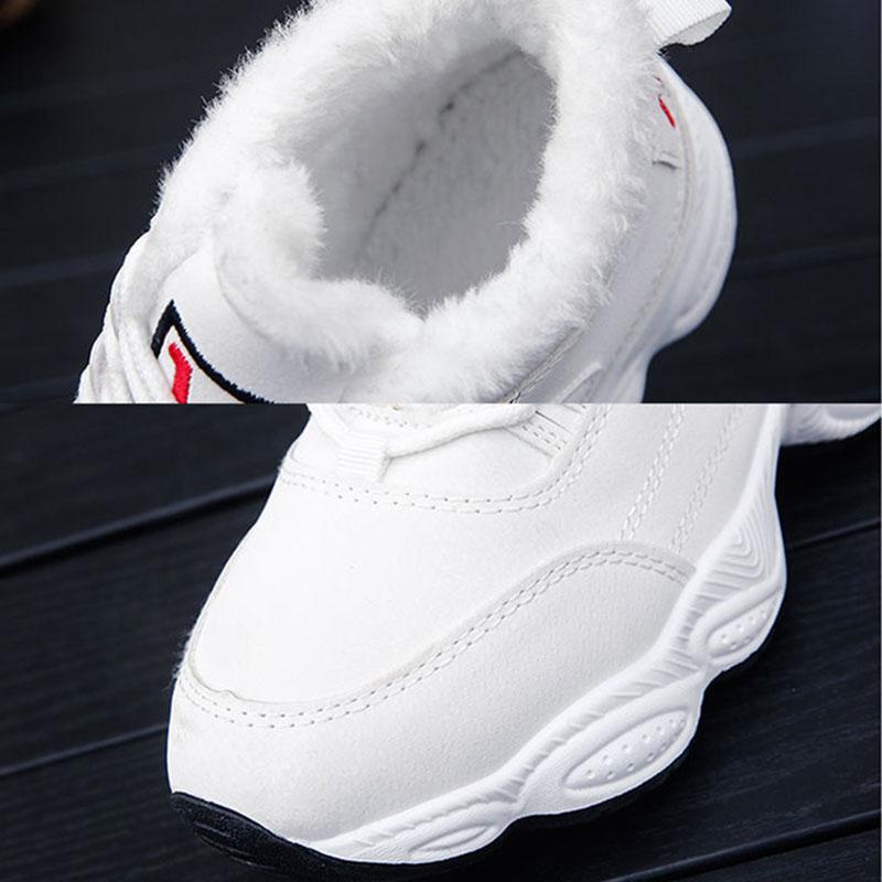 Women's Shoes Cotton Shoes Plus Velvet Sports Shoes High-top Women's Shoes Student Korean Version of The Old Shoes Winter