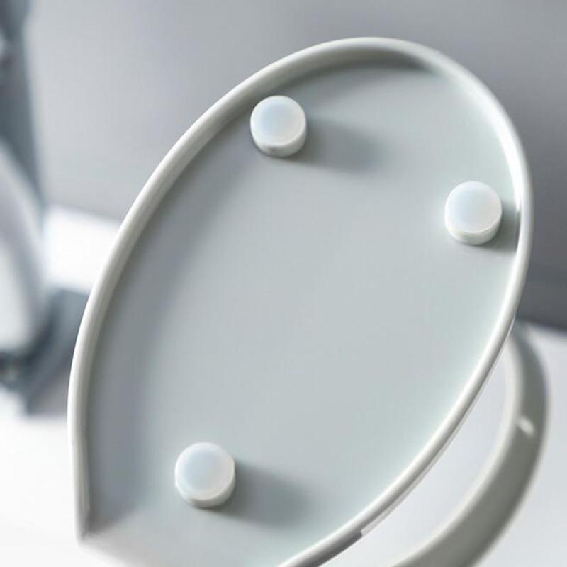 Drain Soap Holder Box Bathroom Shower Soap Storage Box Tray Rack Bathroom Accessories Drainage Plastic Box Ledge Leaf Shape