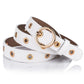 Women's Belt Simple and Fashionable All-hole Ring Belt Students All-match Casual Pin Buckle
