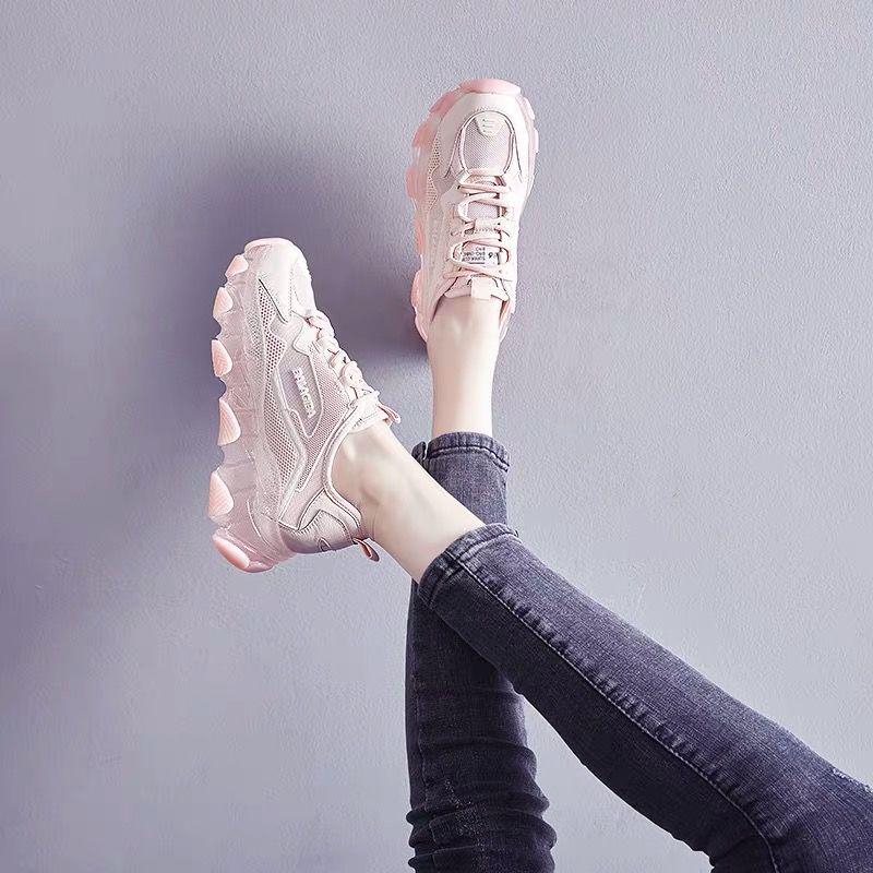 Mesh Running Shoes Woman Breathable Scarpe Donna Trainer Sneakers Zapatillas Sport Shoe Sneaker Zapatos Walking