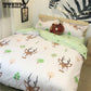 Bedding Set Cute Mood Symbol Duvet Cover Set Bed Sheet Pillowcase Bedclothes Home Textiles