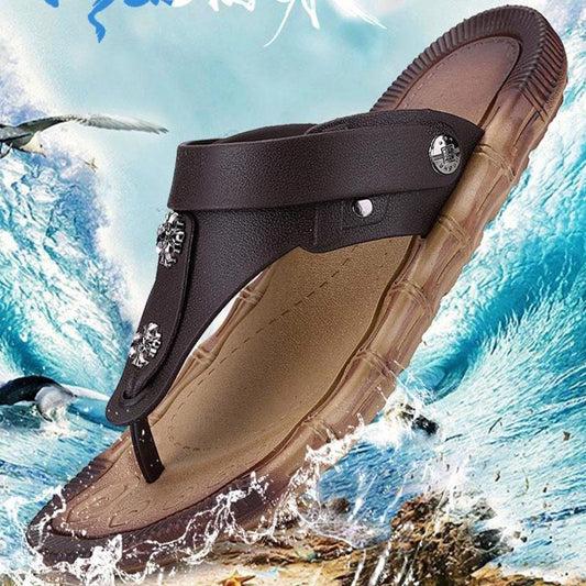 Summer Slippers Men's Sandals Summer Slippers Non-slip Men's Slippers Outdoor Sandals and Slippers Flip Flops