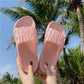 Slippers Female Summer Korean Style Fashion Indoor Home Home Non-slip Bath Sandals Outer Wear Letter Slippers