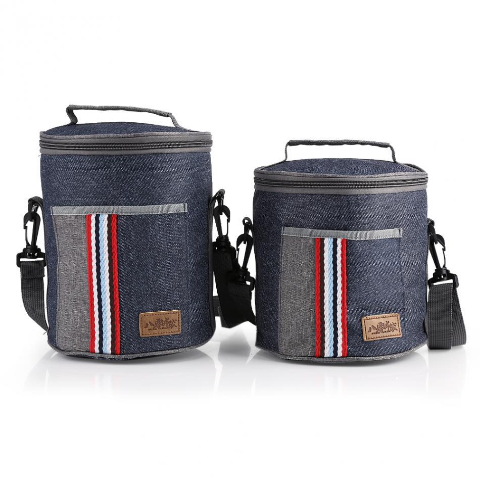 Portable Insulated Thermal Cooler Lunch Storage Food Box Bag Case with Tote Picnic