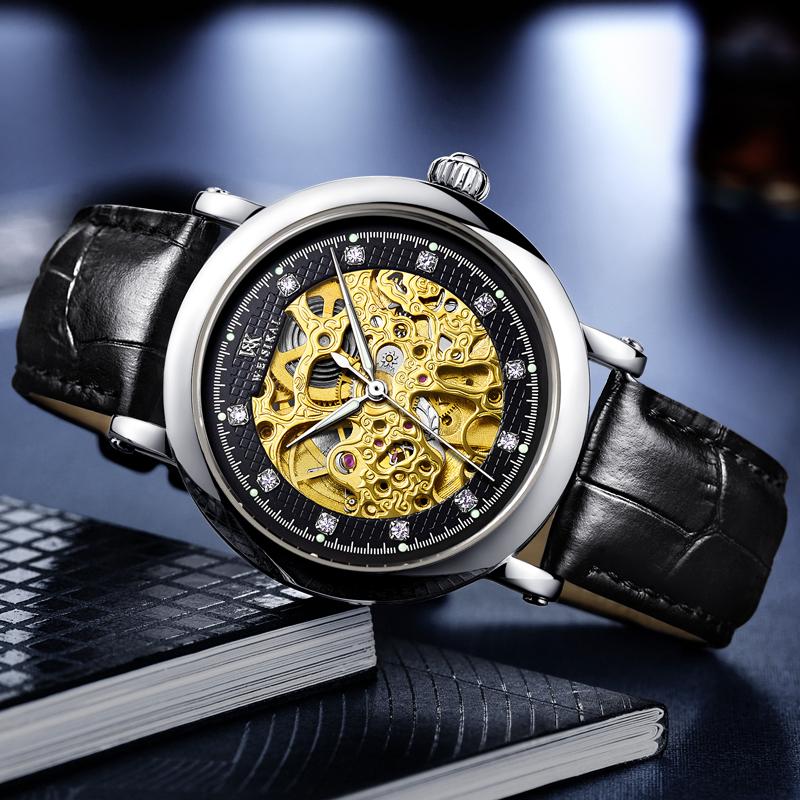 Automatic clock men Mechanical watch men Tourbillon waterproof top brand luxury