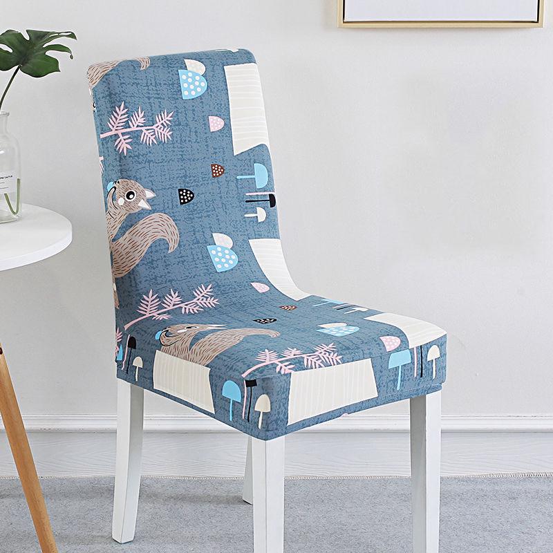 Elastic Chair Covers With Backrest Stretch Removable Dining Seat Case Protector Home Decorative