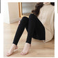 Autumn and Winter Plus Velvet Thickening Yoga Leggings High Waist Stretch Buttocks Slimming Warm and Cold Resistant One-piece Foot Pants Outer Wear
