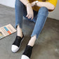 Sneakers Women Fashion Breathable Summer Platform Casual Shoes Lace Leisure Flat White Canvas Women's Vulcanize Shoes