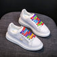Daisy White Shoes Female Ins Tide 2020 Spring and Summer Breathable Female Students Korean Version of Wild Casual Shoes Single Shoes