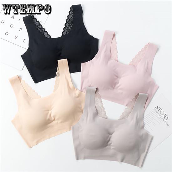 Top Sports Bra Fitness Free Size Letter Yoga Bra Women Gym Running Push Up Top Female Sport Bra