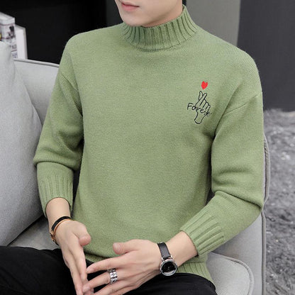 Cashmere Wool Sweater Men Brand Clothing 2019 Autumn Winter Slim Warm Sweaters Pullover Men Top