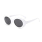 Clout Goggles NIRVANA Kurt Cobain Round Sunglasses Men Women Brand Designer Mirrored Glasses Male Fe