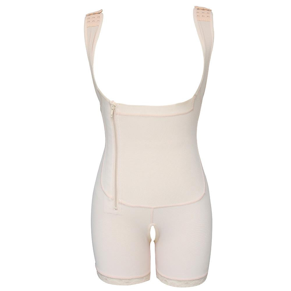 Women Plus Fat Siamese Corset Postpartum Thin Waist Slimming Bodysuit Elastic Shapewear Large Size