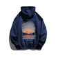 Autumn and Winter Warm and Comfortable Loose Hooded Sweater Men's Casual Long-sleeved Shirt