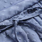 Women's Summer Mid-sleeve Mid-length Lace Shirt Round Neck Large Size Loose T-shirt