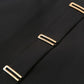 Black Short Skirt Women Sexy A-line High Waist Zipper Elastic Waist Club Casual Home Office