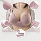 Ladies Large Size Push Up Adjustable Soft Thin Mould Cup Bra Breathable Comfortable Back Button Ruffle Design Bra Bra