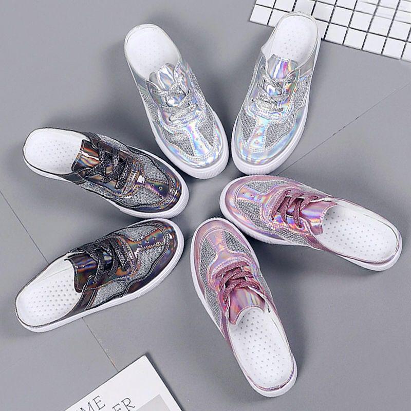 Summer Women Slippers Casual Soft Comfortable Mesh Outside Flat Slides Half Beach Slippers Woman Flip Flops
